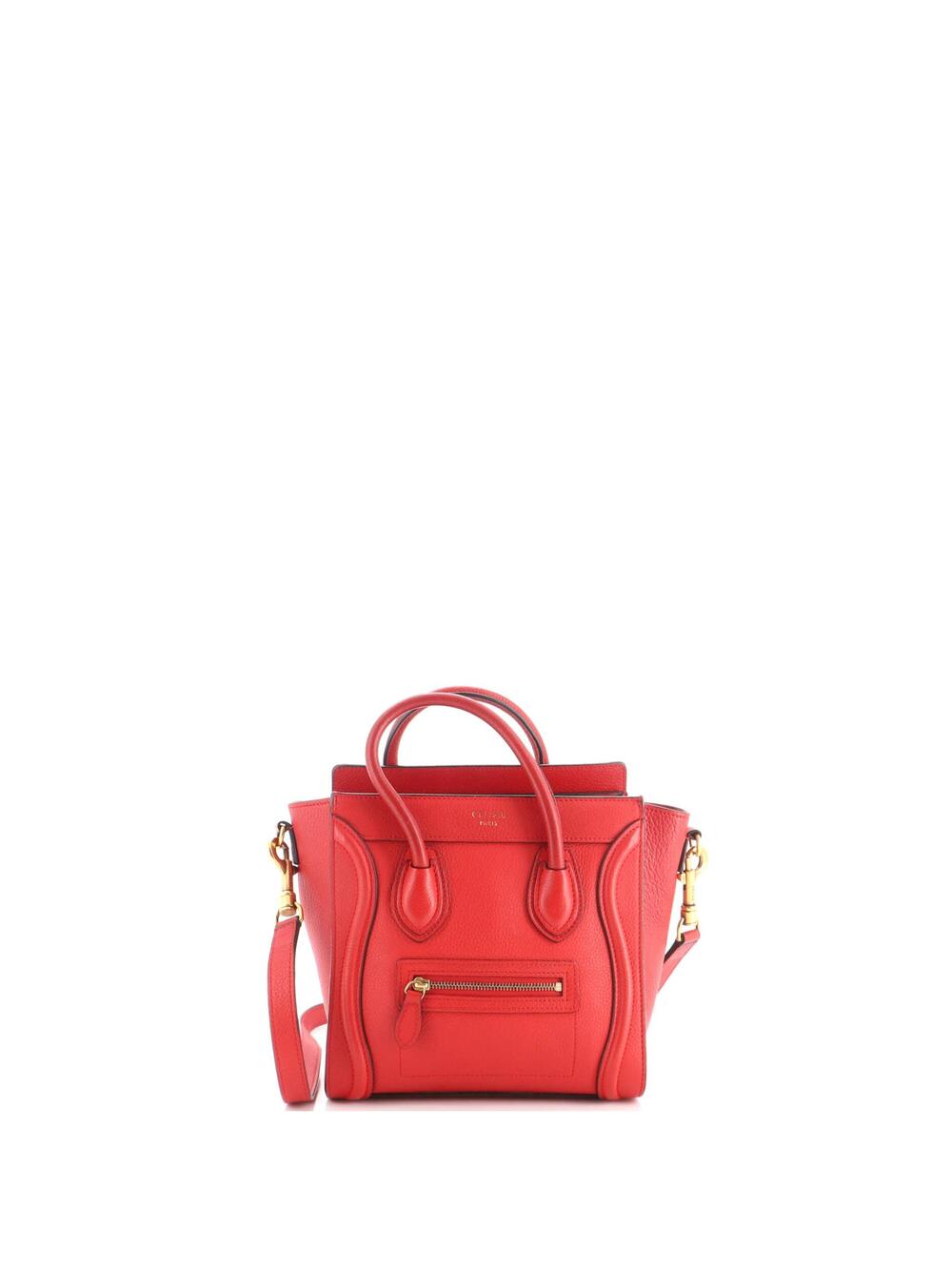 Celine Luggage Bag Grainy Leather Nano #356493C17B